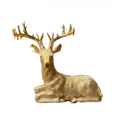 Majestic Serenity Reindeer Gold