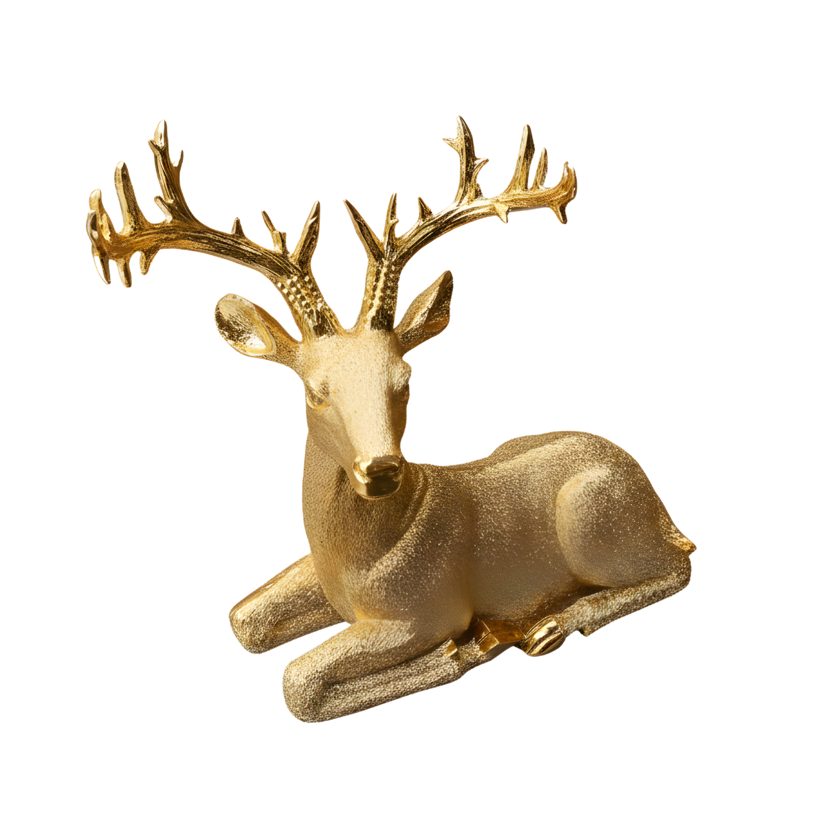 Majestic Serenity Reindeer Gold