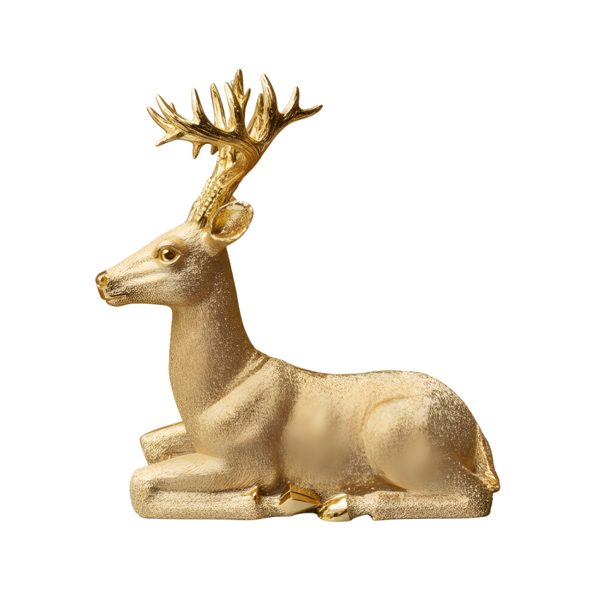 Majestic Serenity Reindeer Gold