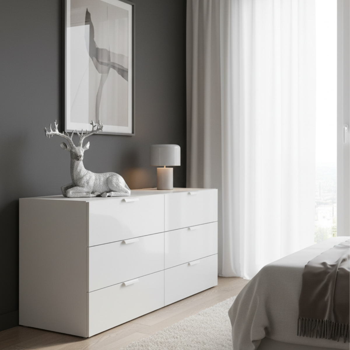 Majestic Serenity Reindeer Silver