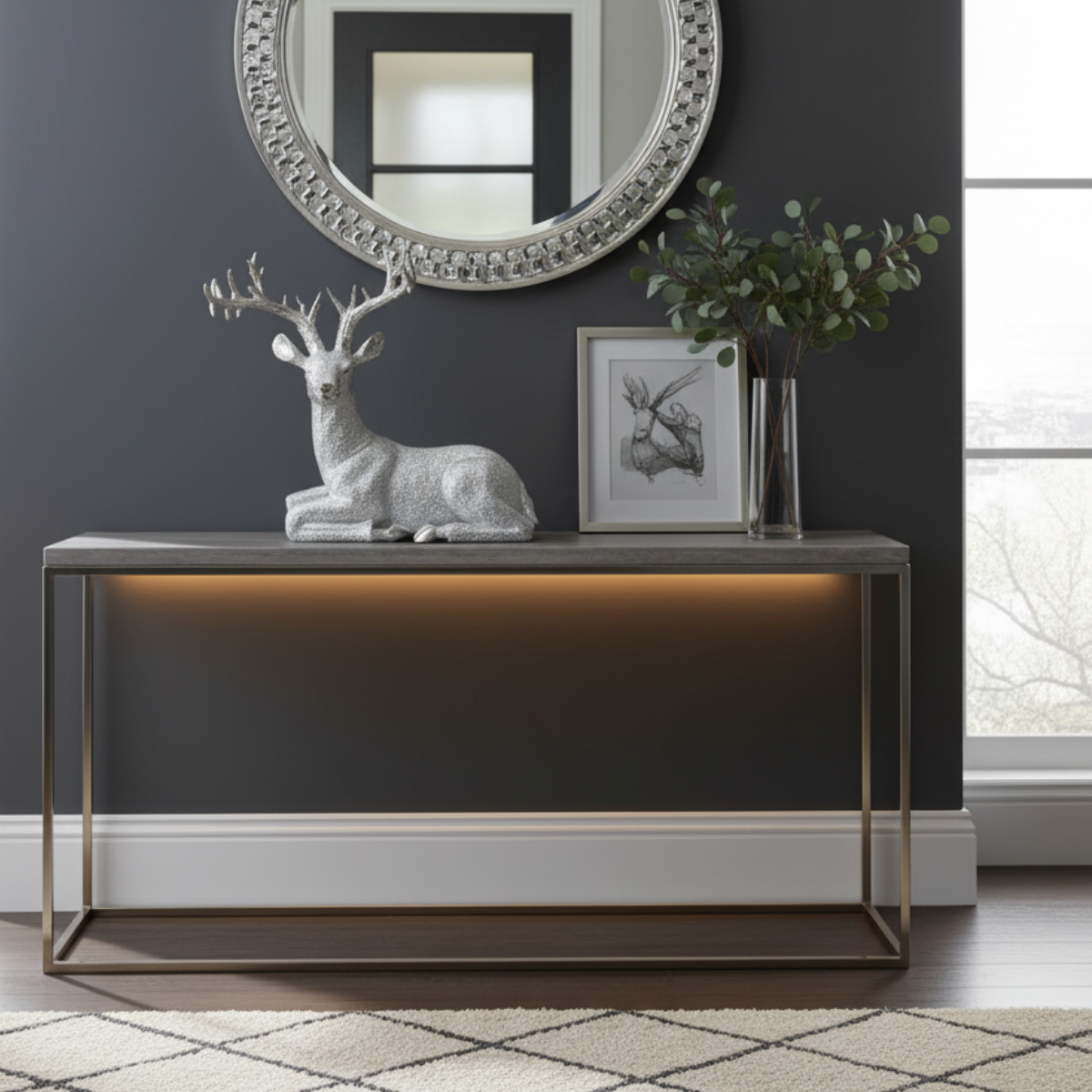 Majestic Serenity Reindeer Silver