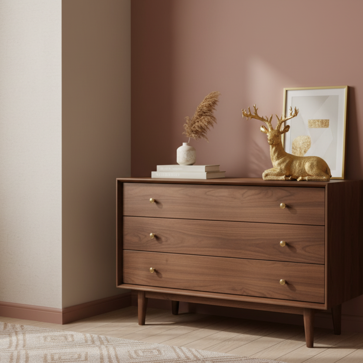 Majestic Serenity Reindeer Gold