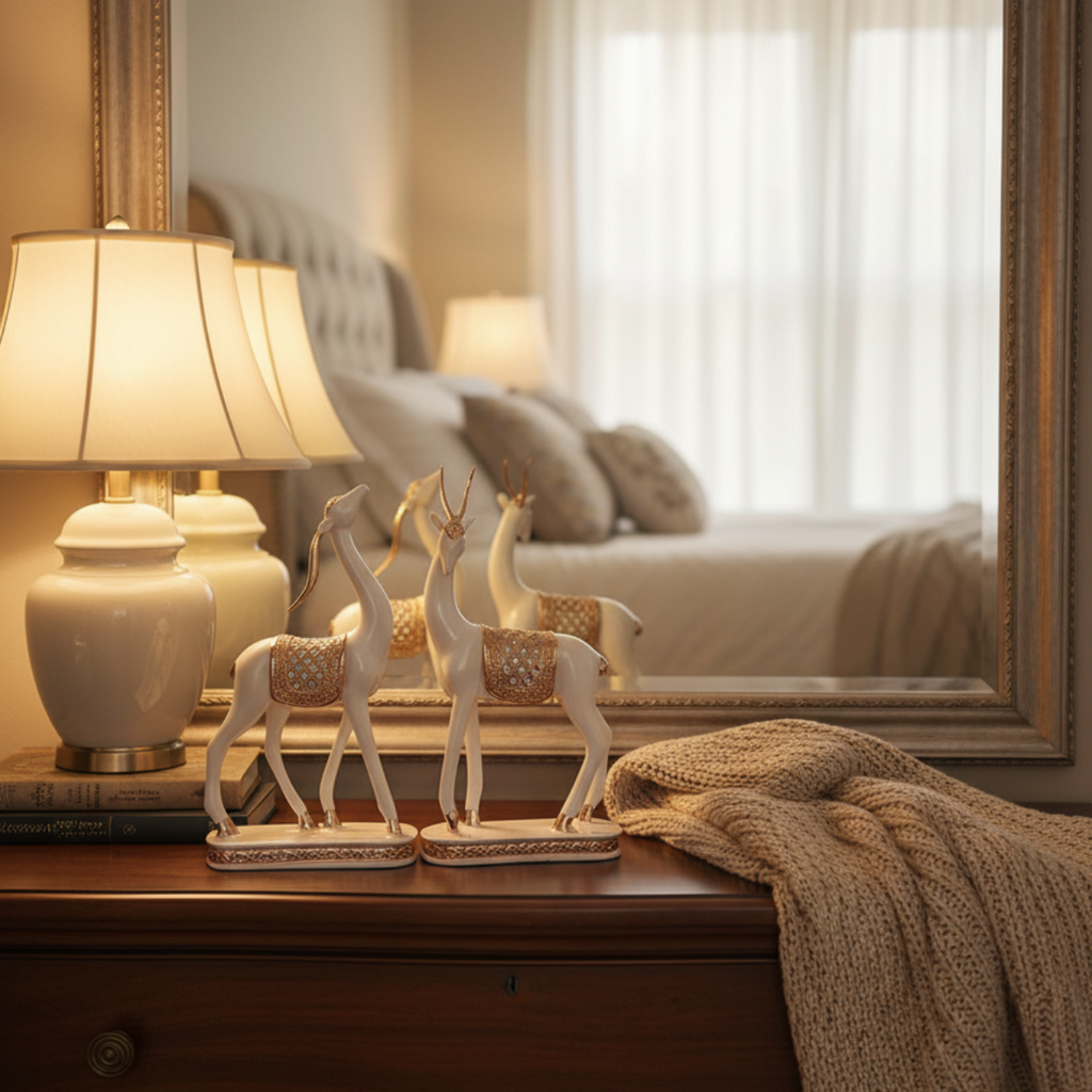 Harmony Deer Duo Rose Gold