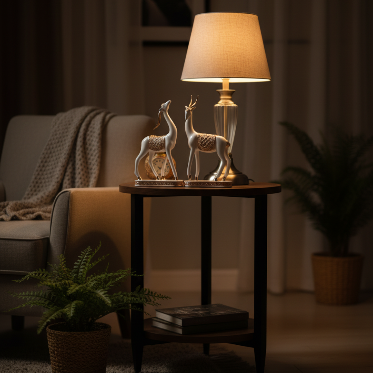 Harmony Deer Duo Rose Gold