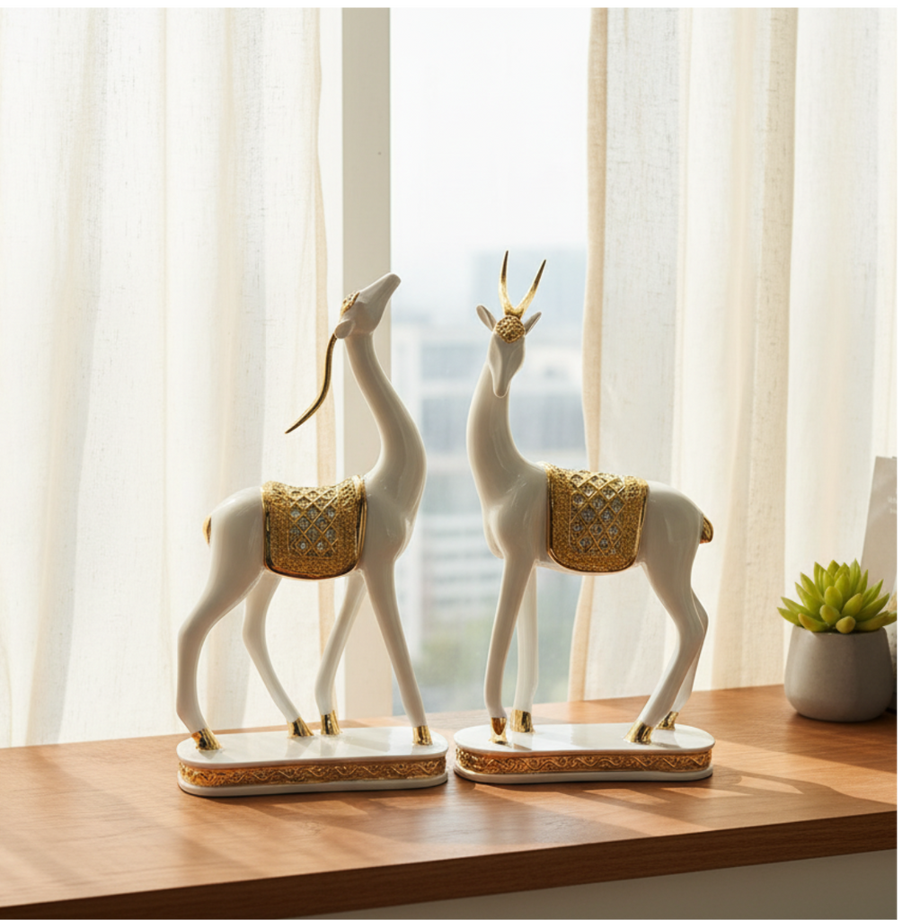 Harmony Deer Duo Gold