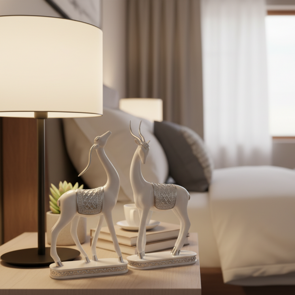 Harmony Deer Duo Silver