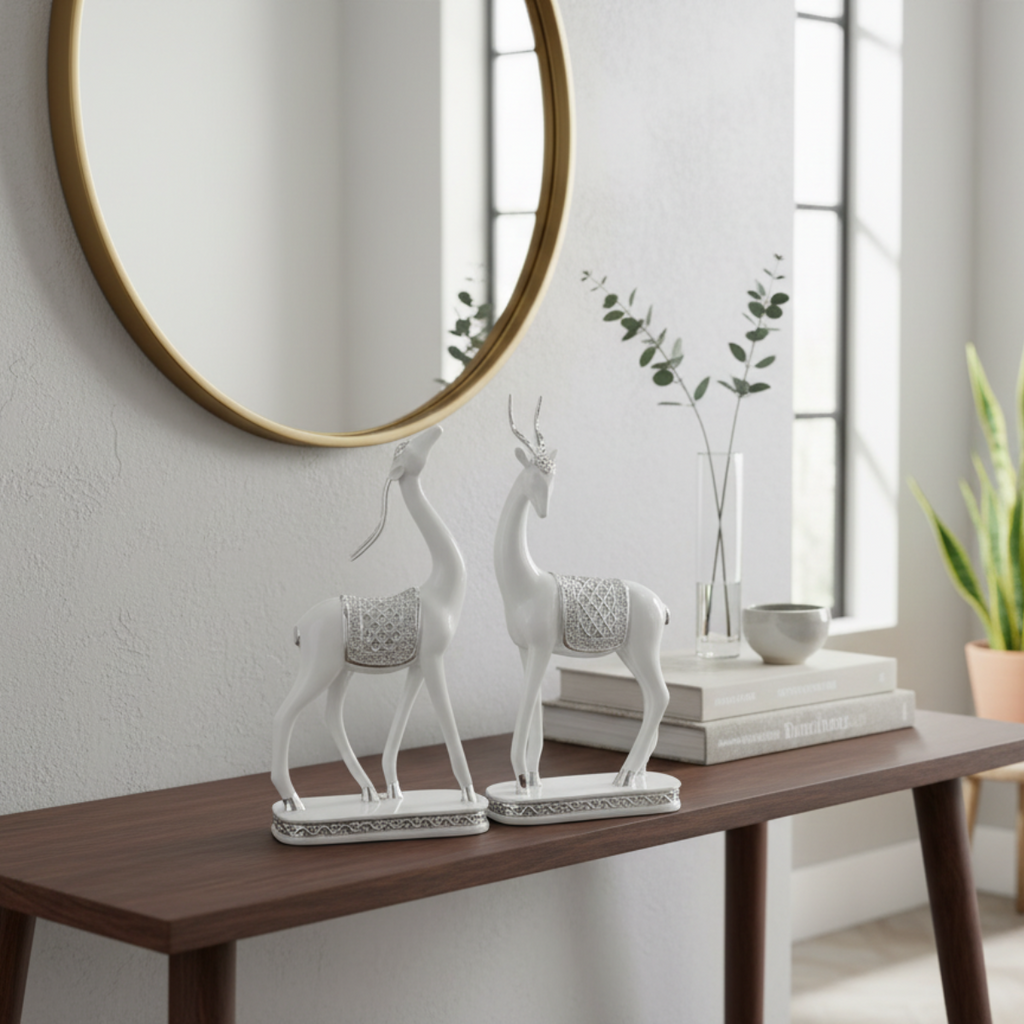 Harmony Deer Duo Silver