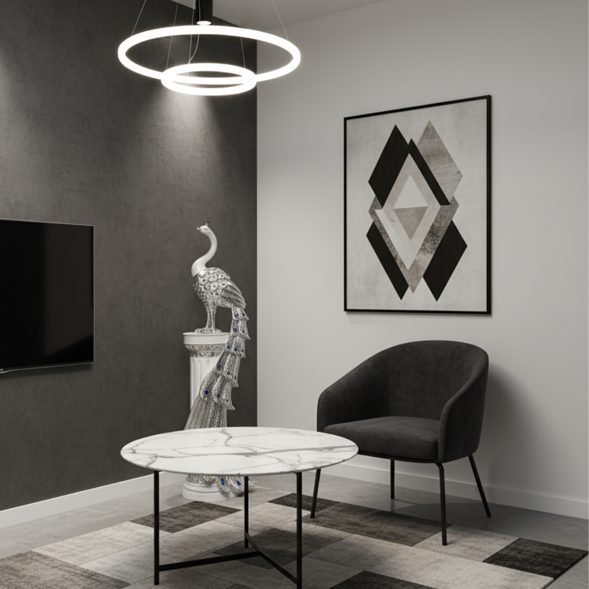 Royale Peacock Silver