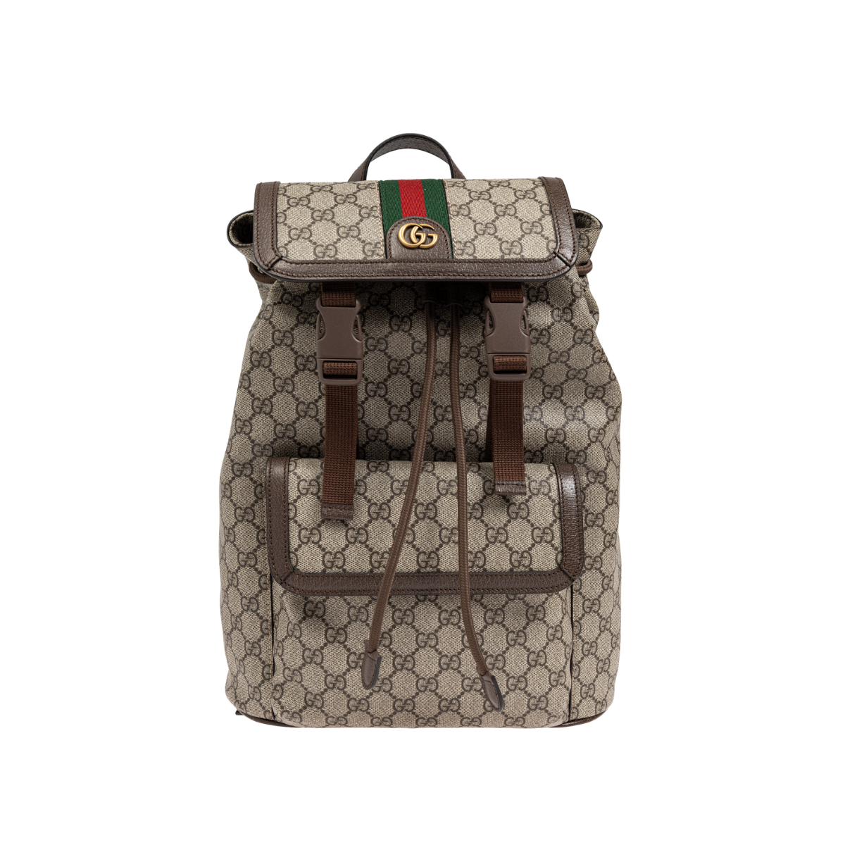 Ophidia Small Backpack Beige