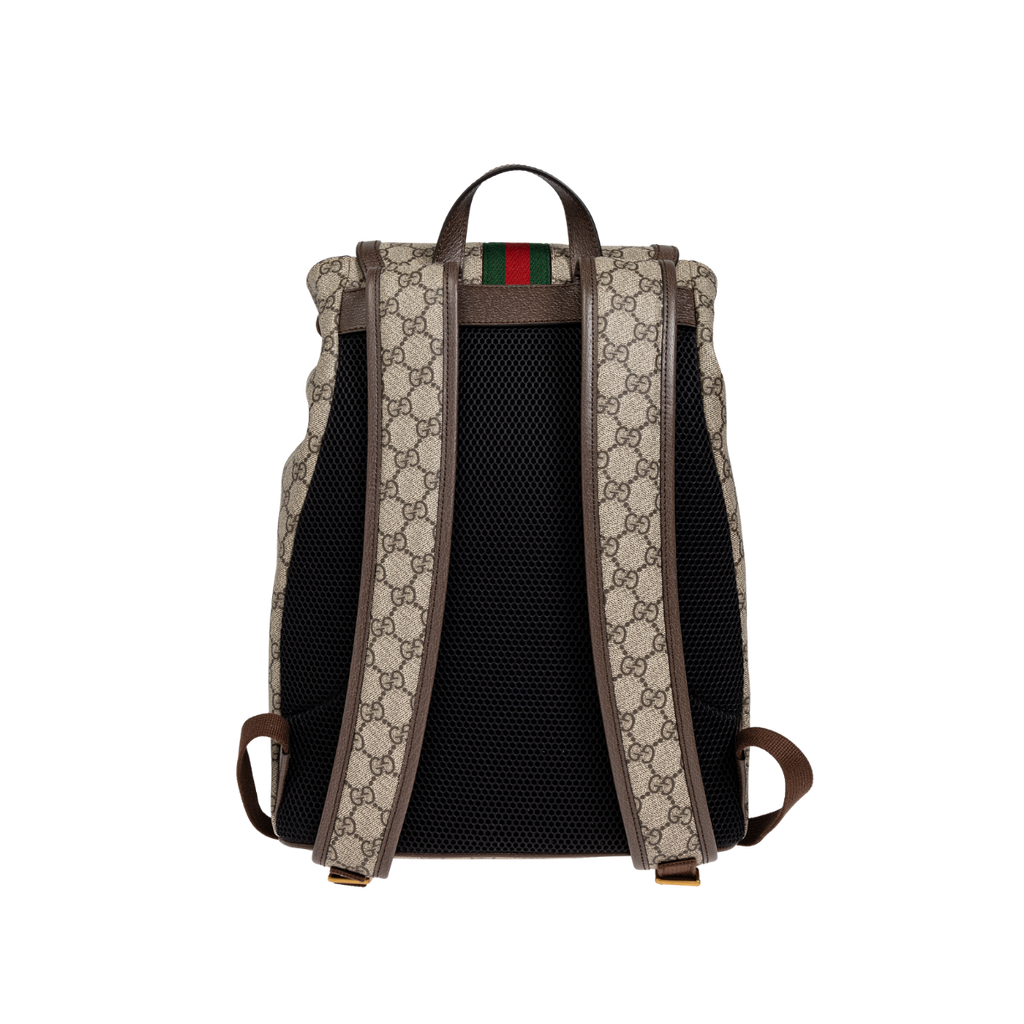 Ophidia Small Backpack Beige