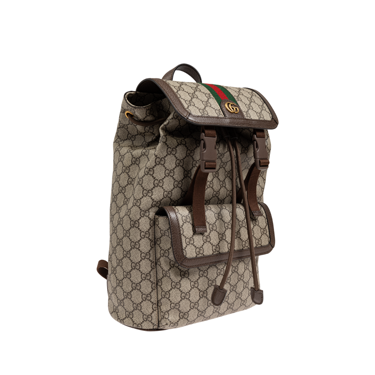 Ophidia Small Backpack Beige