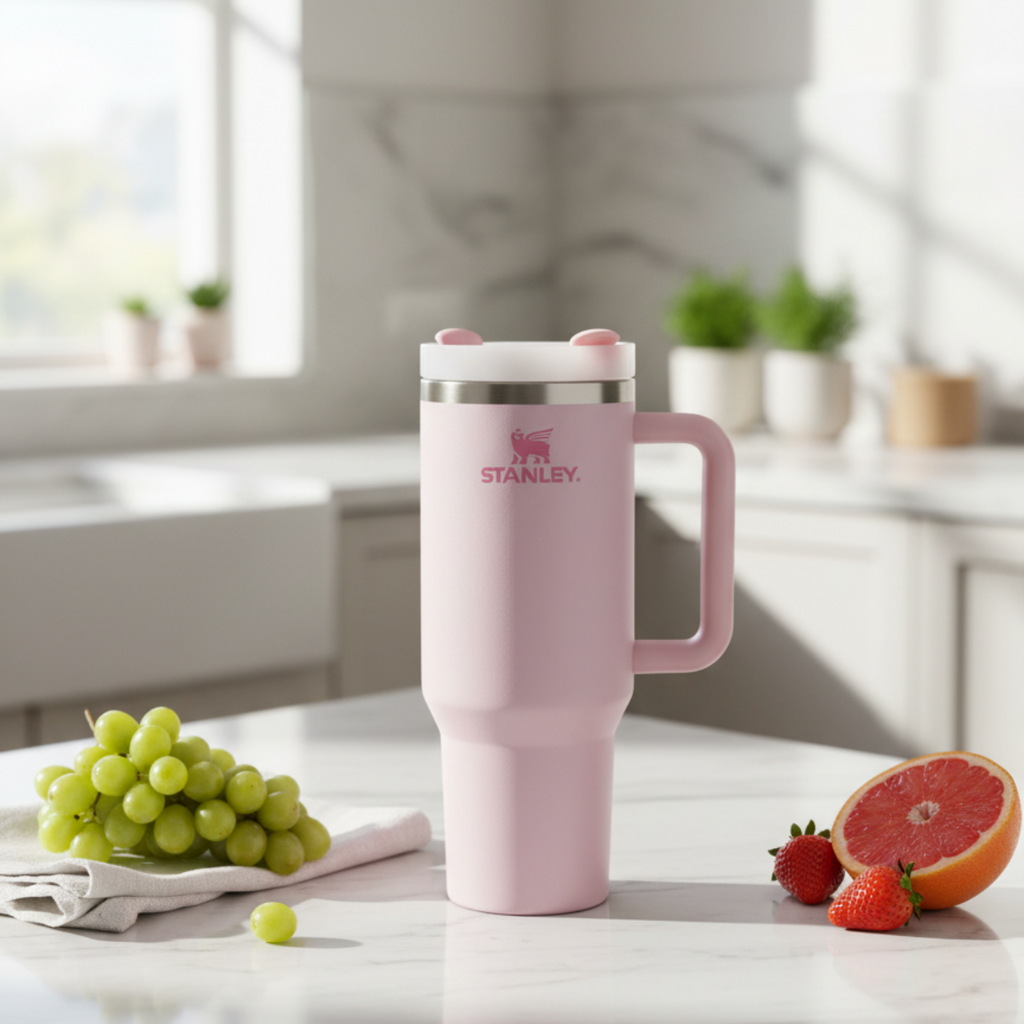 Quencher H2.0 Flowstate Tumbler 40 OZ - Pink