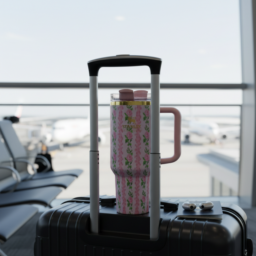 Love Shack Fancy Quencher H2.0 Flowstate Tumbler 40 OZ - Blooming Heirloom