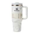 Quencher H2.0 Flowstate Tumbler 40 OZ - Polar Swirl Marble