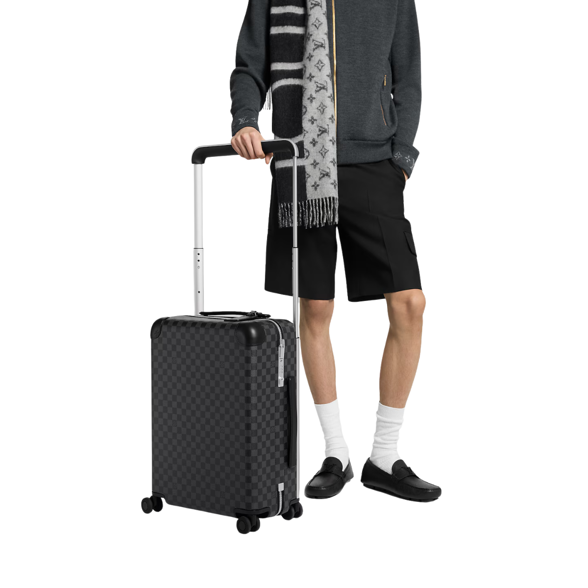 LV Horizon Carry-On Canvas Graphite