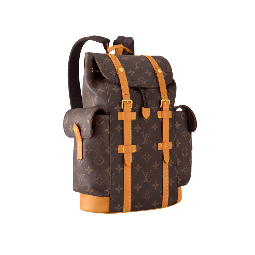 LV Christopher Backpack Brown