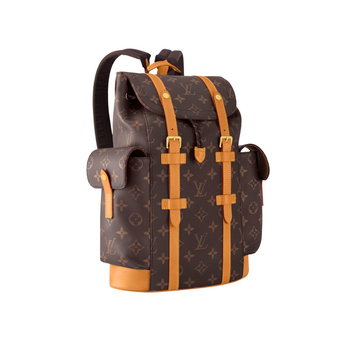 LV Christopher Backpack Brown