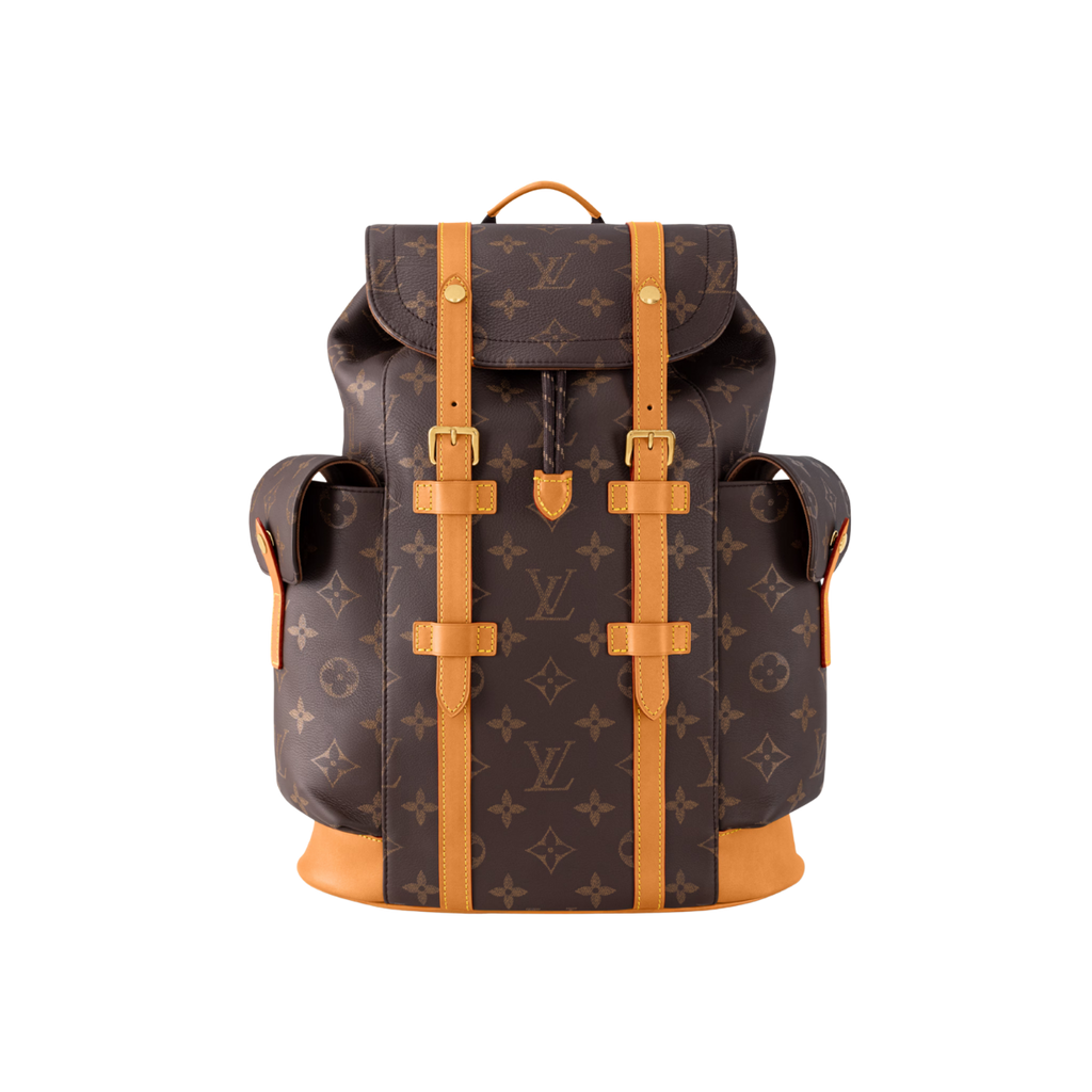 LV Christopher Backpack Brown