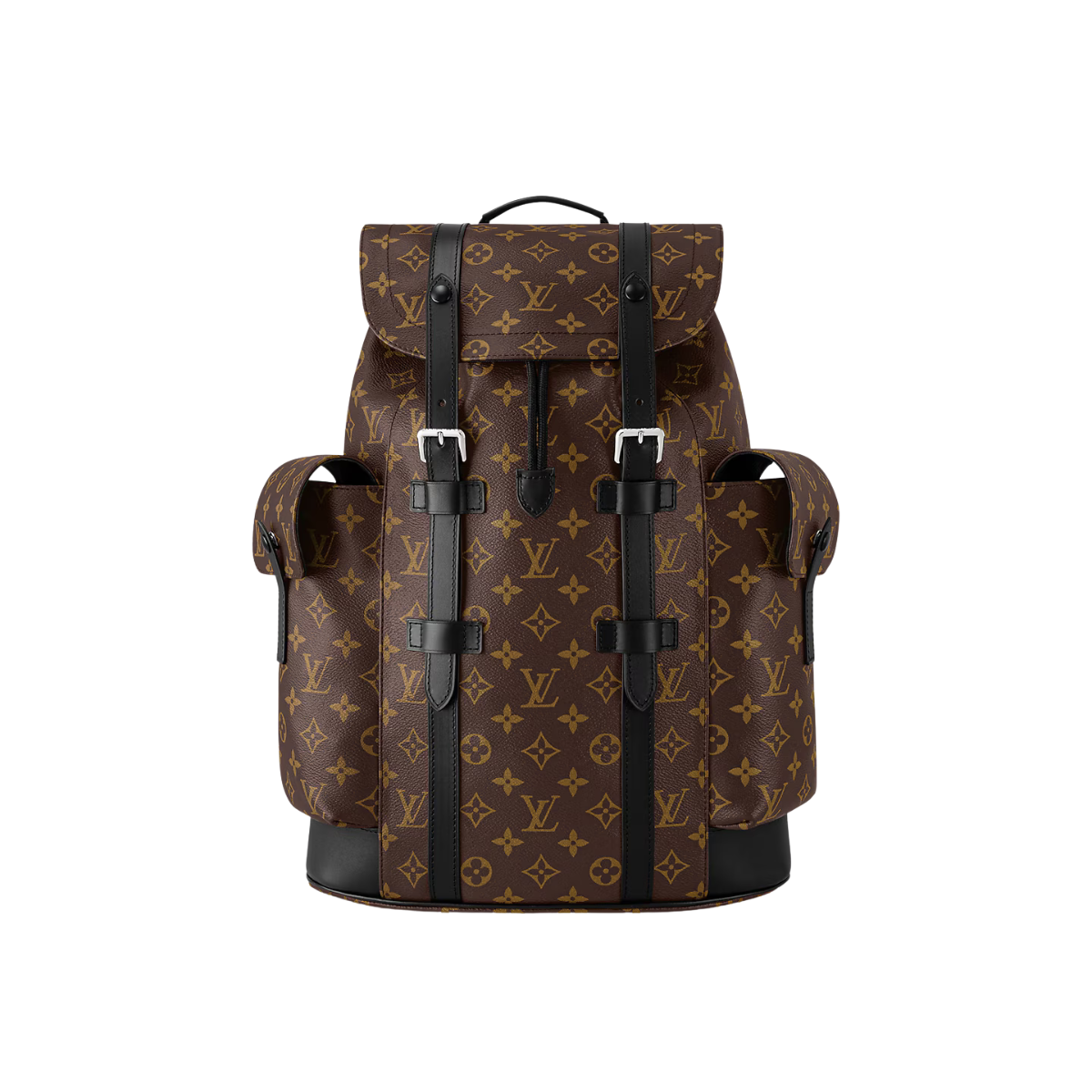 LV Christopher Backpack Canvas Brown