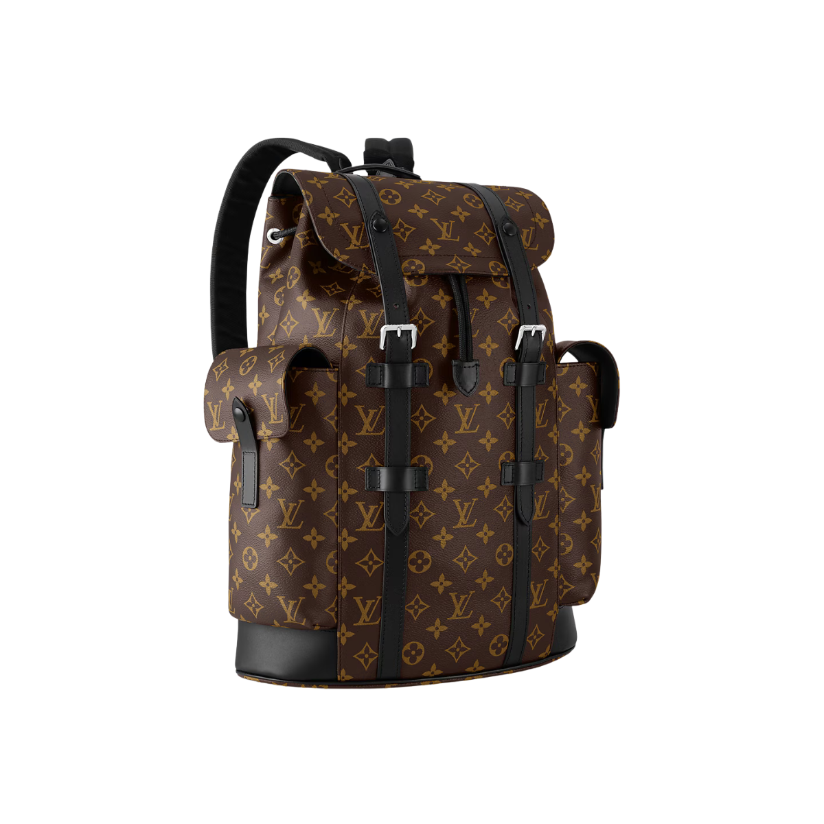 LV Christopher Backpack Canvas Brown