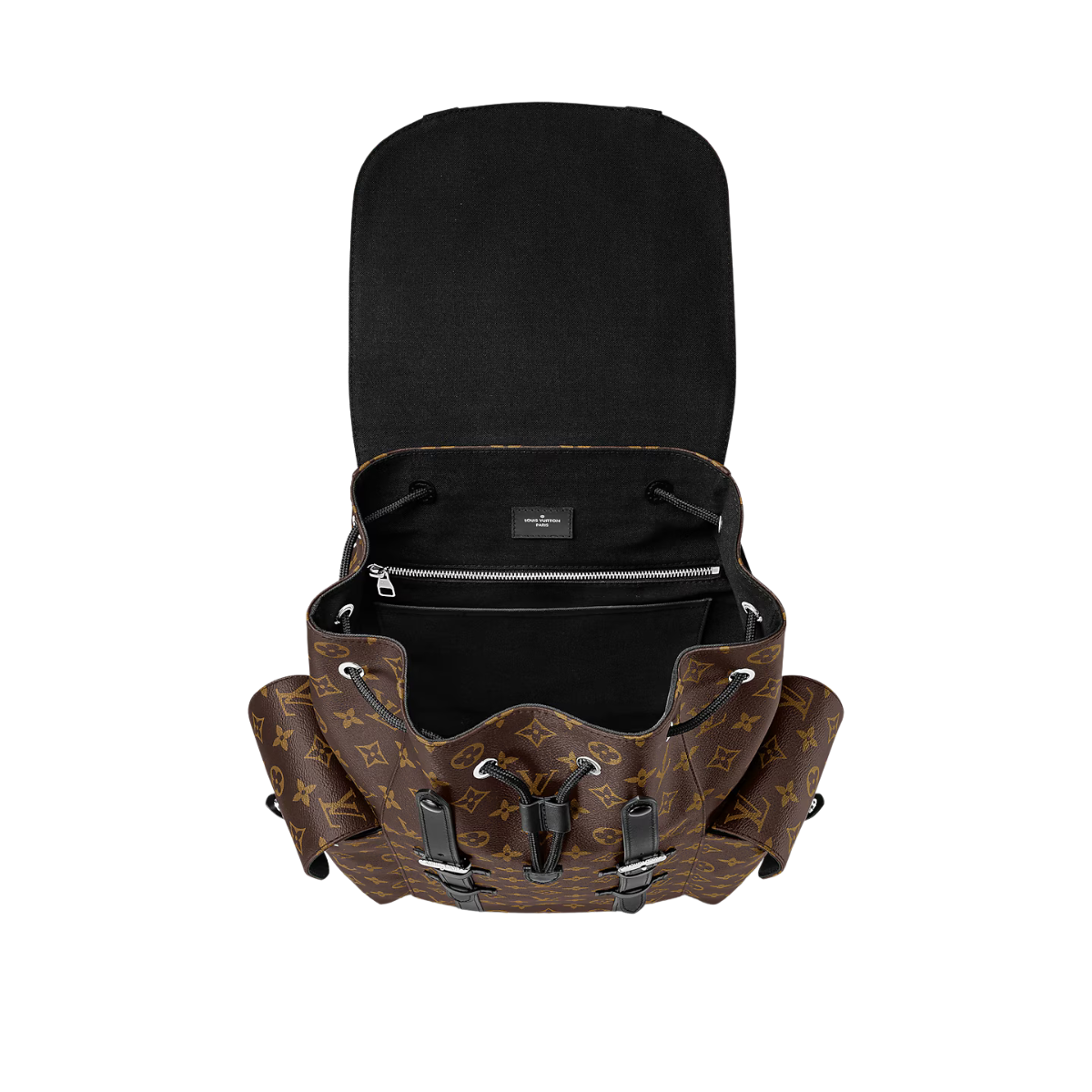 LV Christopher Backpack Canvas Brown