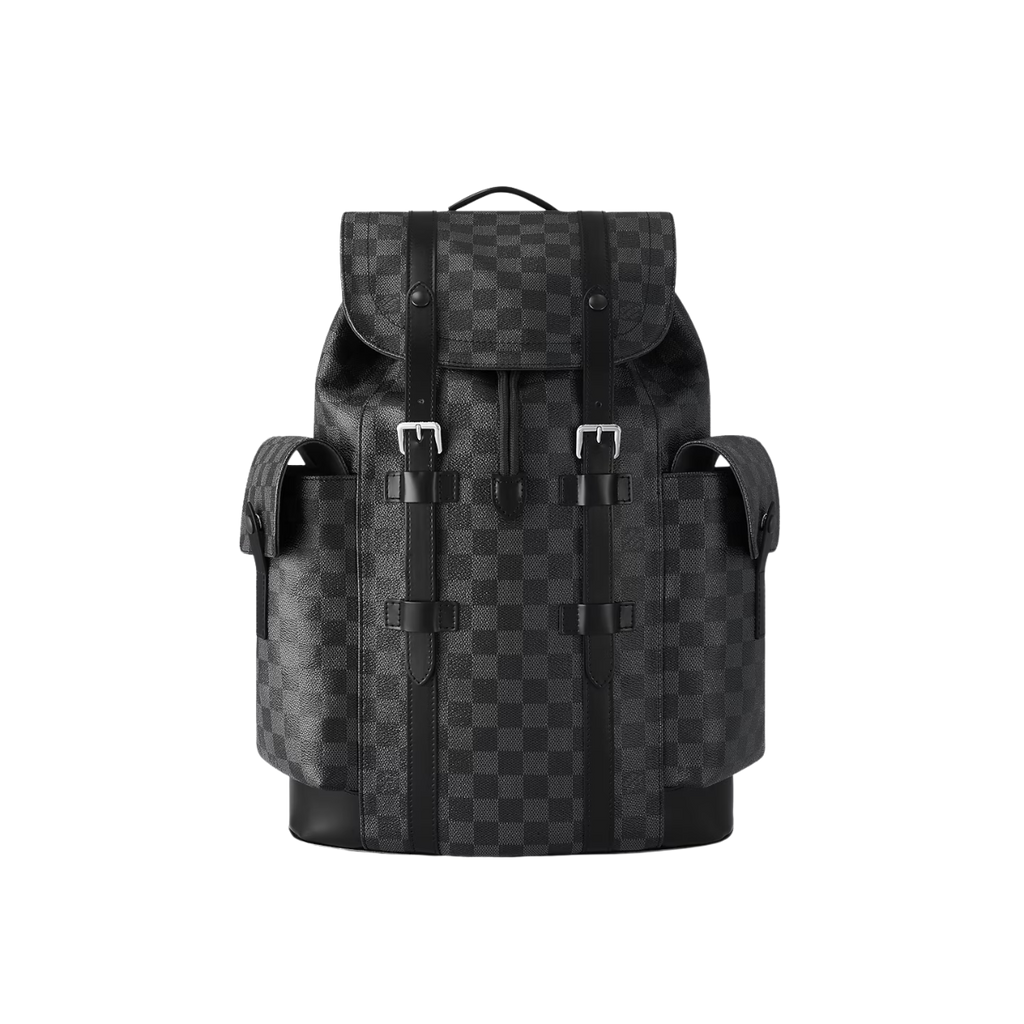 LV Christopher Backpack Canvas Graphite