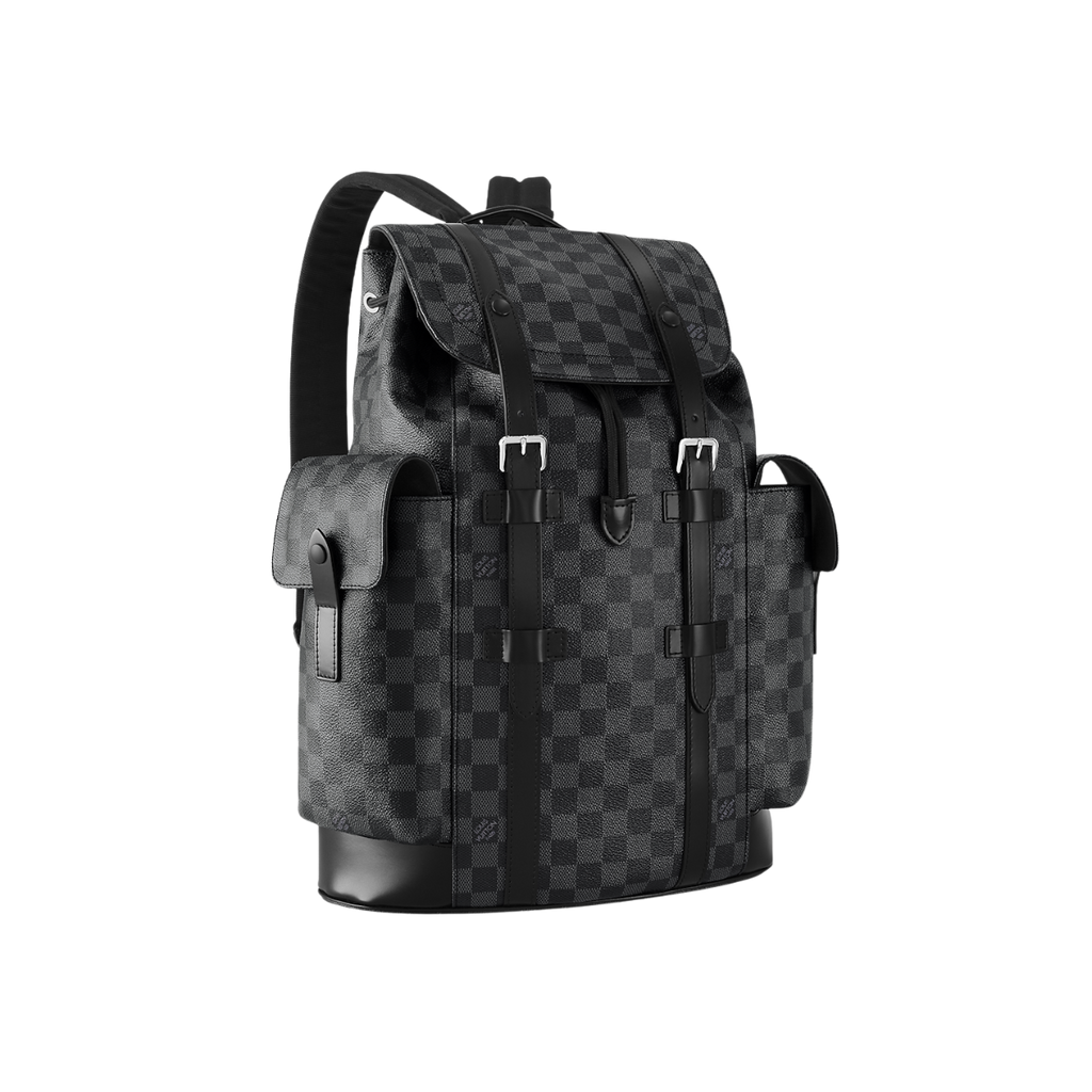 LV Christopher Backpack Canvas Graphite