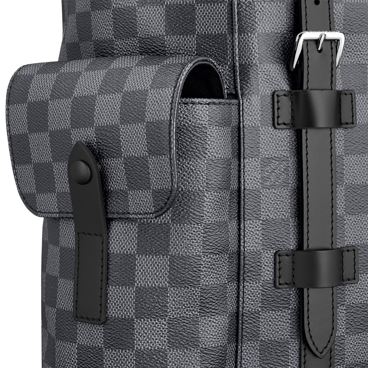 LV Christopher Backpack Canvas Graphite