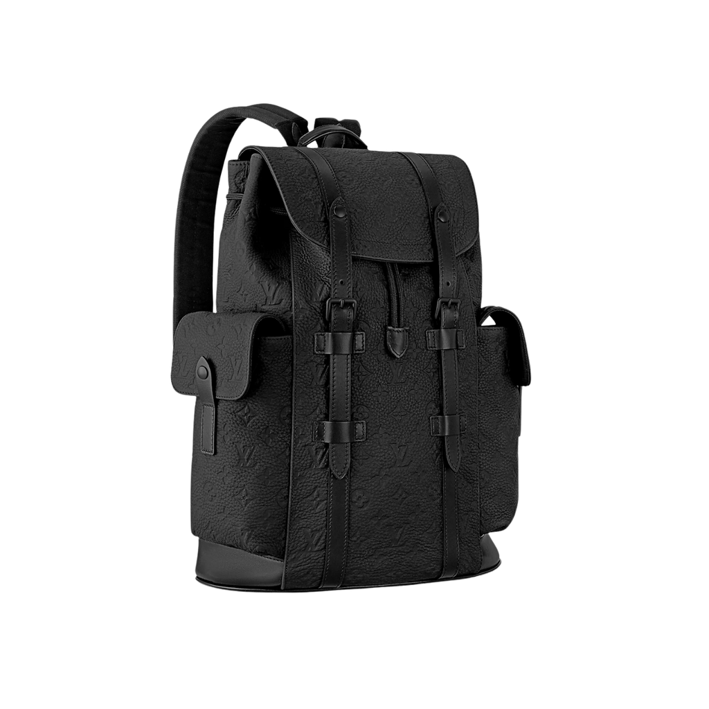 LV Christopher Backpack Black