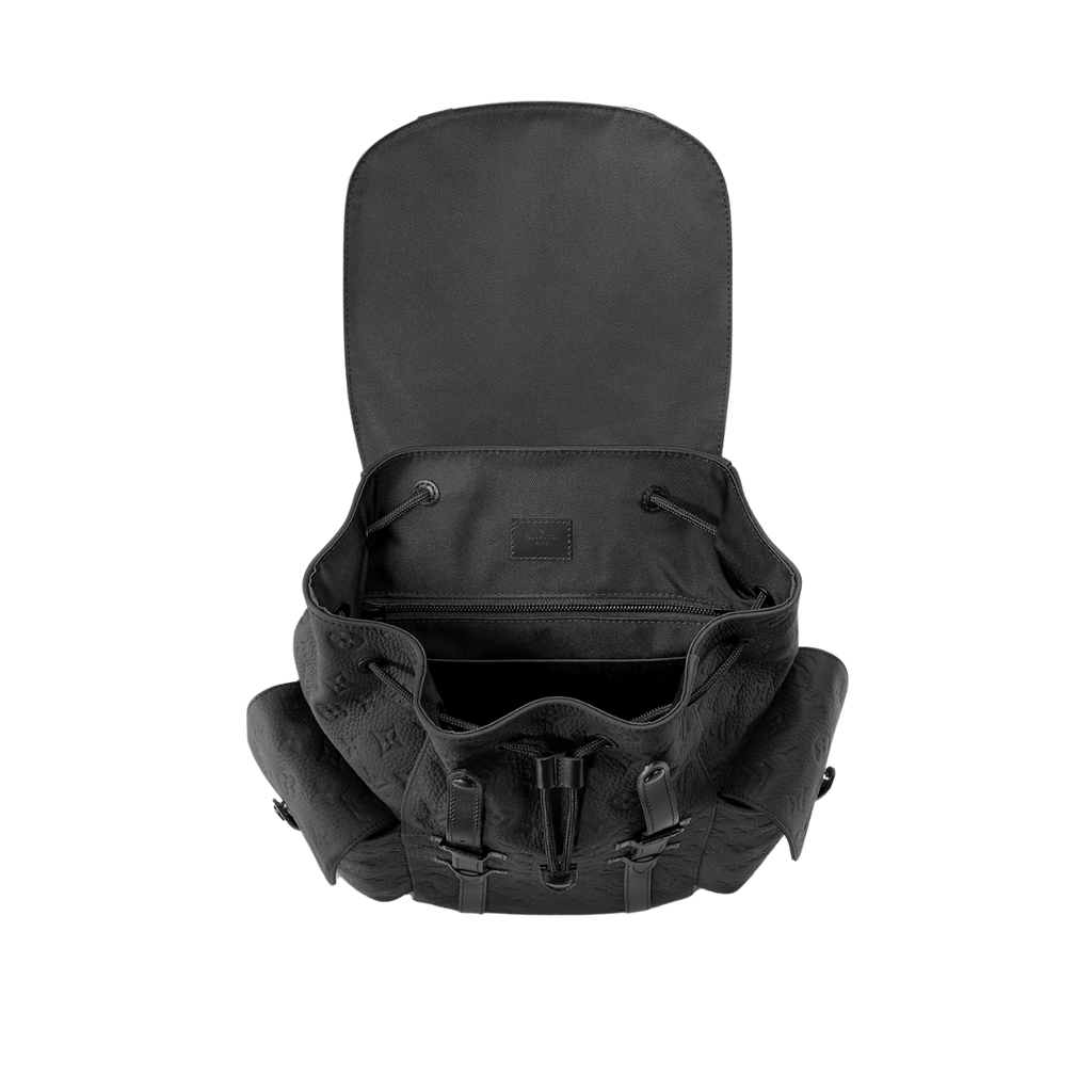 LV Christopher Backpack Black