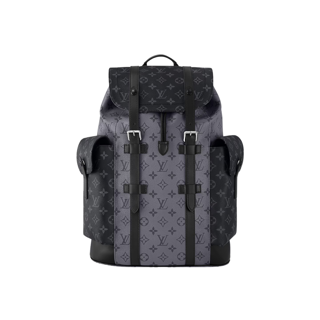LV Christopher Backpack Eclipse Black