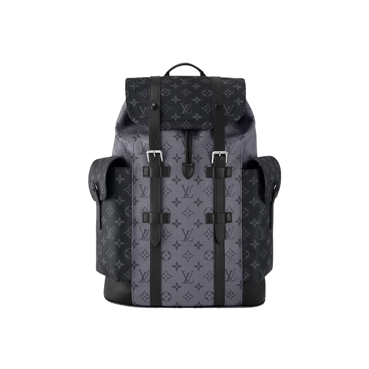 LV Christopher Backpack Eclipse Black