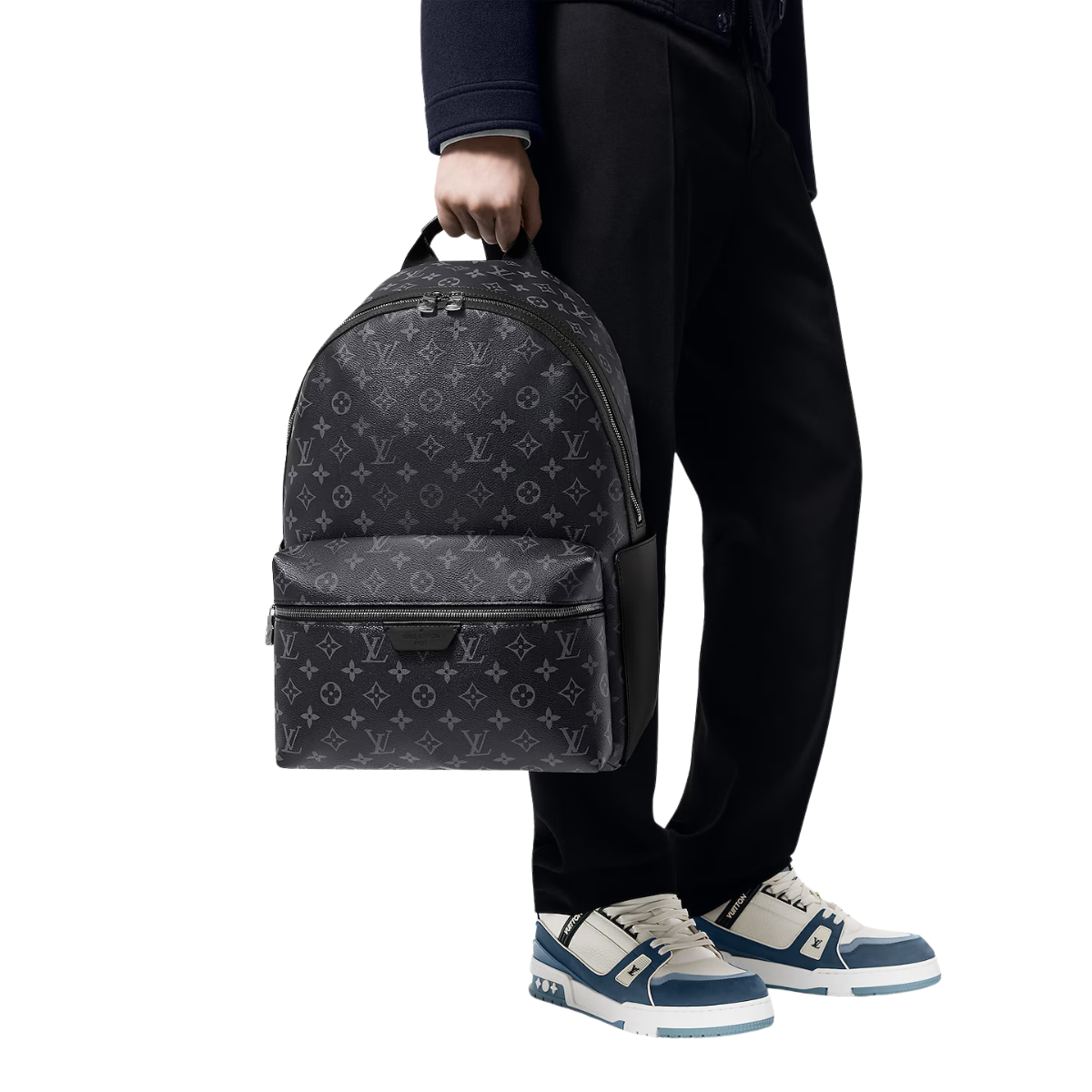 LV Discovery Backpack Black