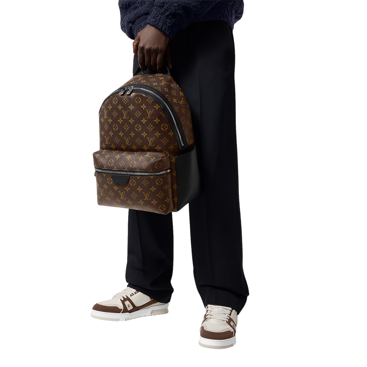 LV Discovery Backpack Brown