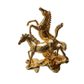 Pair of Horses Golden