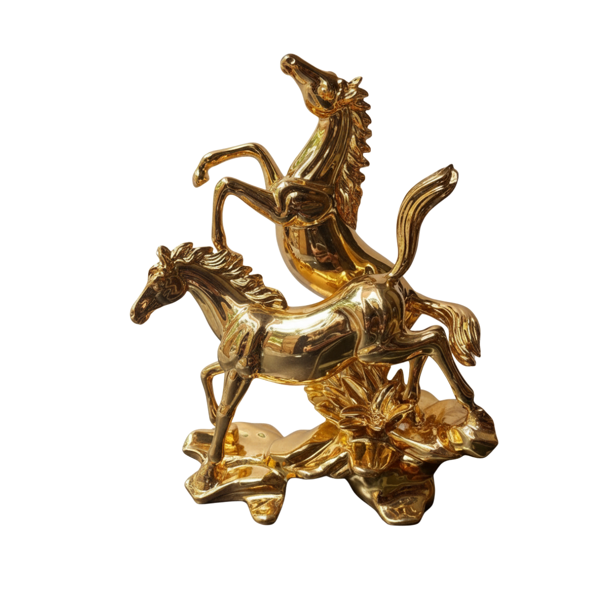 Pair of Horses Golden