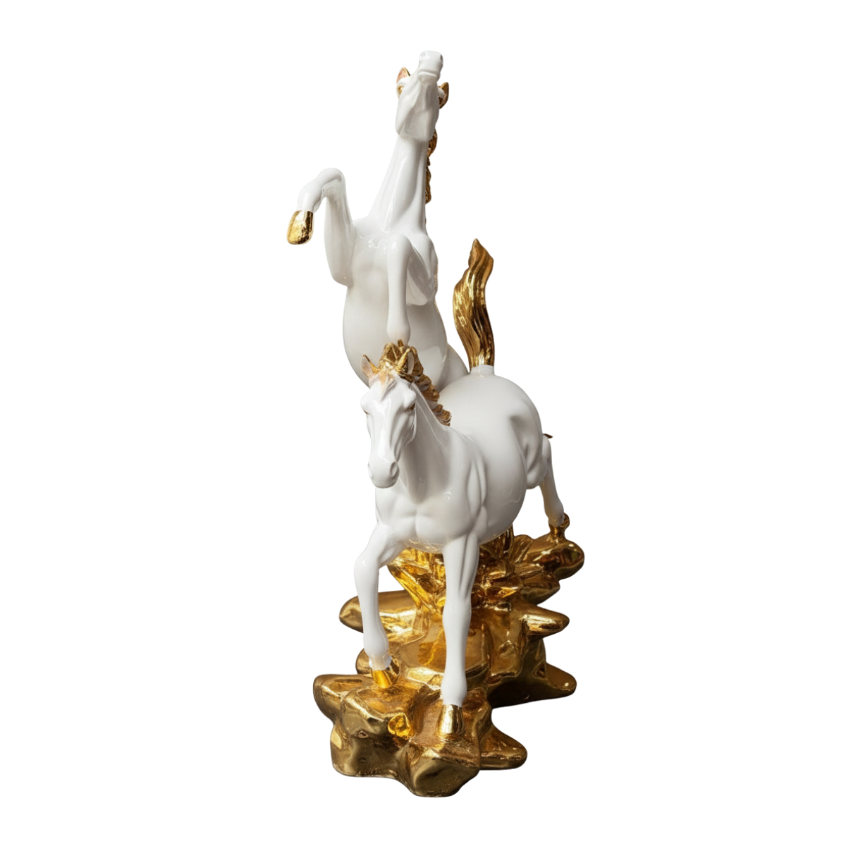 Pair of Horses White
