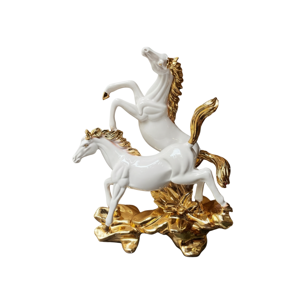 Pair of Horses White