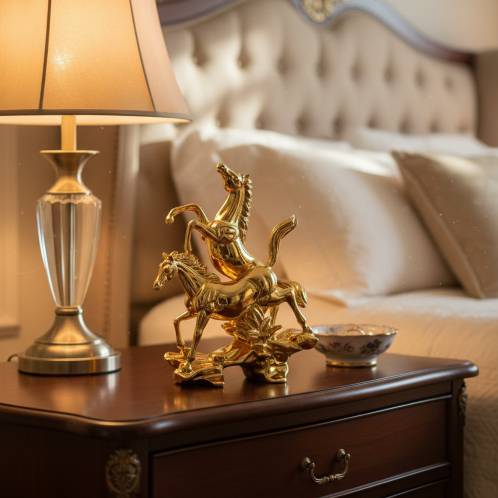 Pair of Horses Golden