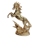 Majesty Horse Sculpture Golden