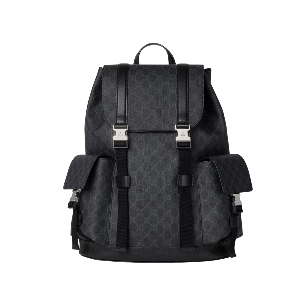 GG Large Backpack Black