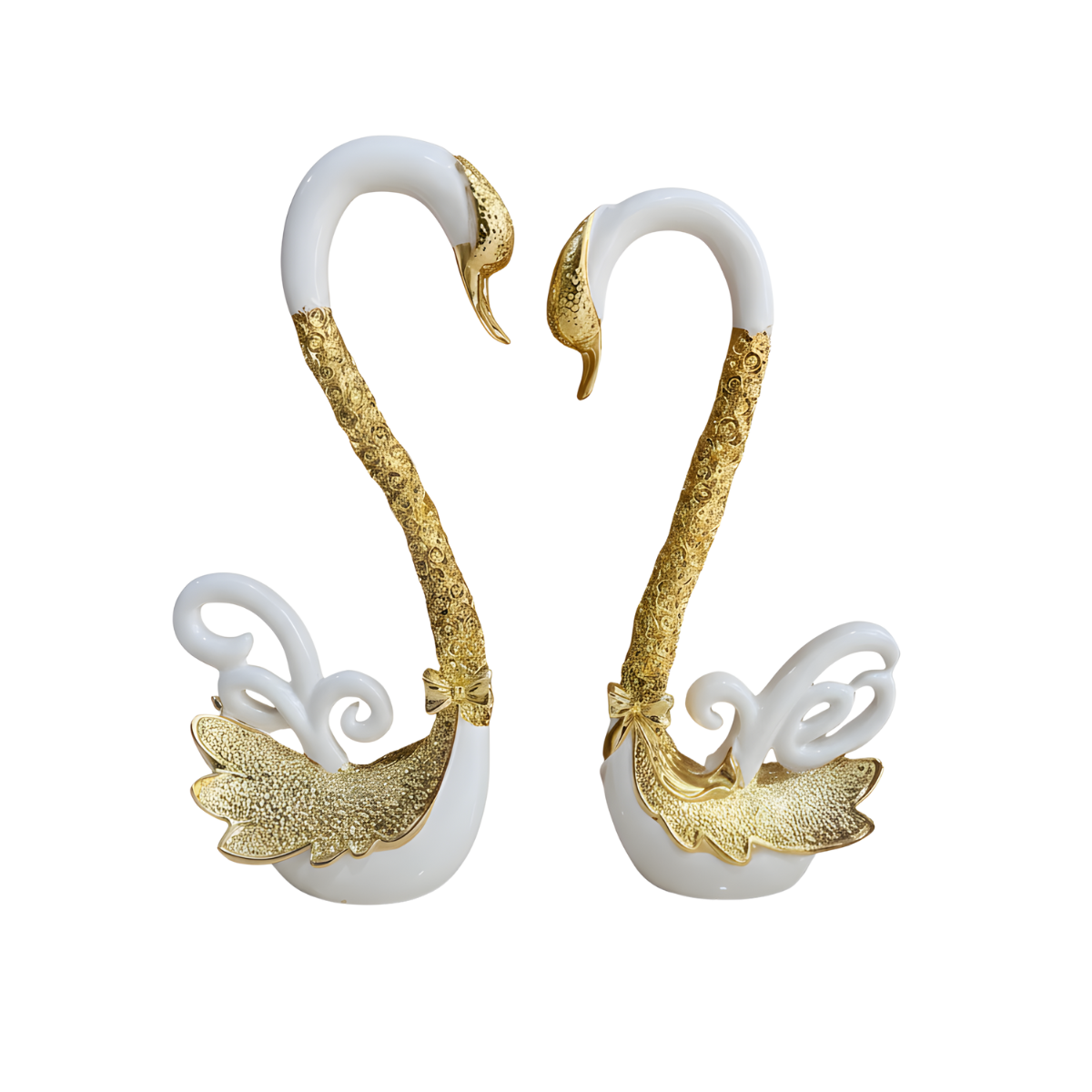 Serenity Swan Pair Gold