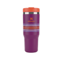 IceFlow Flip Straw Tumbler 30 OZ - Purple