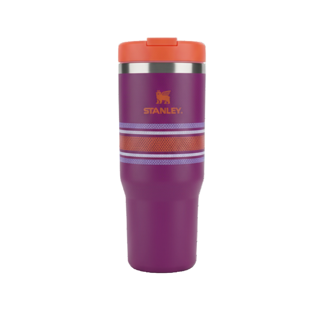IceFlow Flip Straw Tumbler 30 OZ - Purple